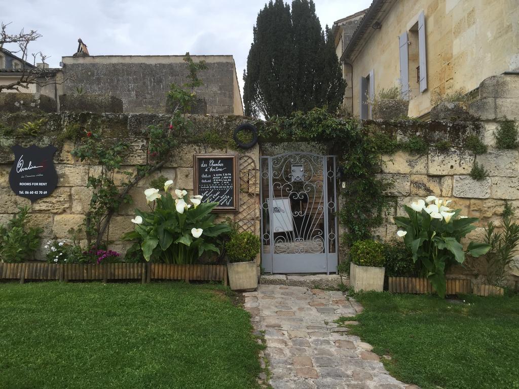 Les Chambres D'Ovaline Saint-Emilion Exterior photo